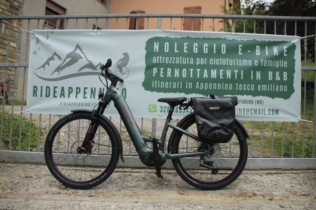 ebike trekking a noleggio ride appennino