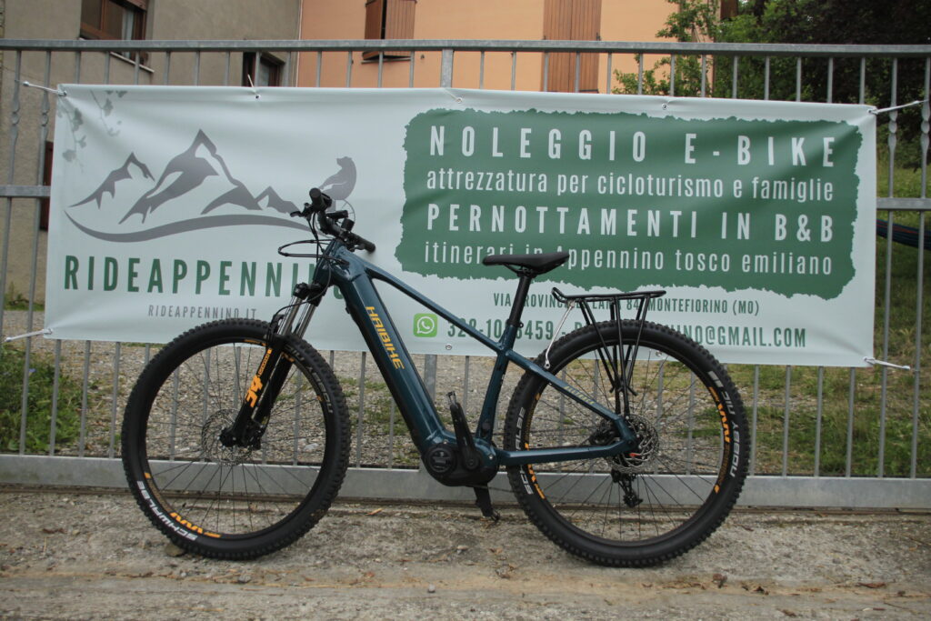 ebike trekking a noleggio ride appennino